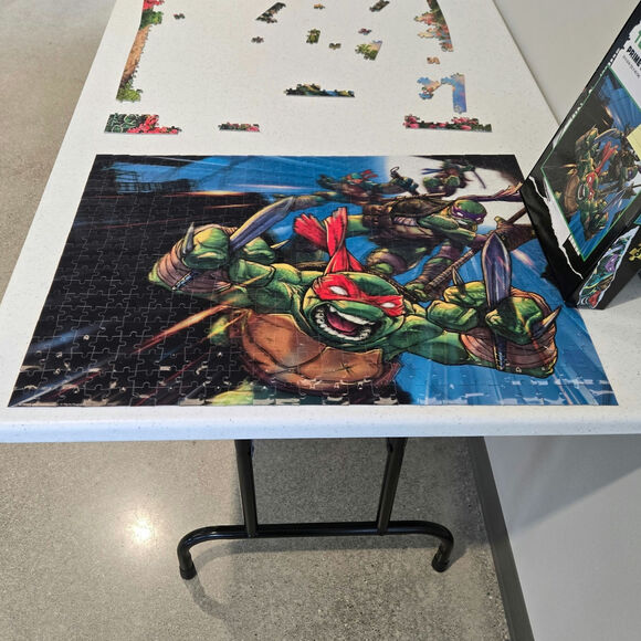 TMNT Teenage Mutant Ninja Turtles Nickelodeon 3D Puzzle 500 pc complete - Picture 2 of 9